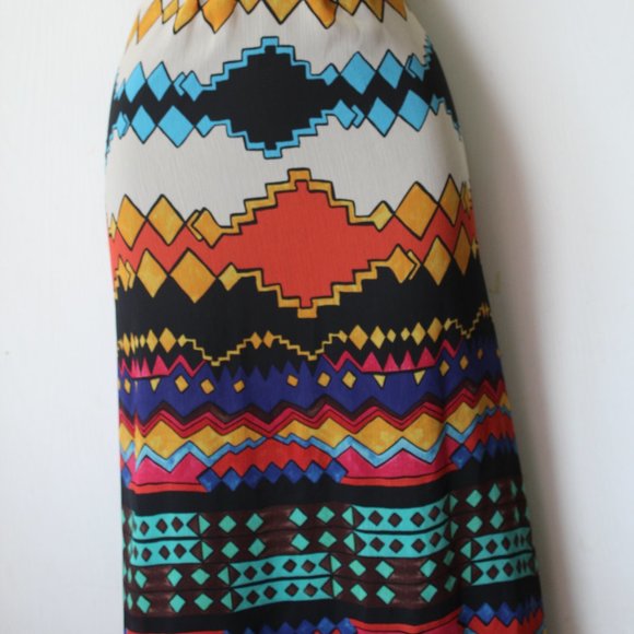 Zara Dresses Zara Colorful Abstract Dress Poshmark